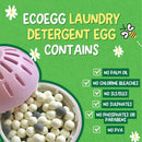 6 of 7:Ecoegg 70 Loads Laundry Detergent Egg, Spring Blossom 