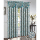 1 of 14:Gina Jacquard Rod Pocket Window Panel and Valance Window Treatment, All Sold Separately 