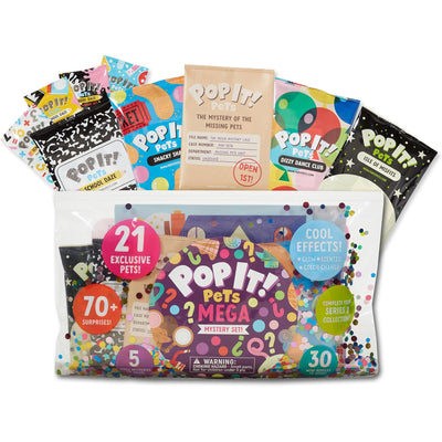 1 of 8:Buffalo Games Pop It! Pets Season 2 Ultimate Sensory Fidget Toy, 16.5x10 Inches 