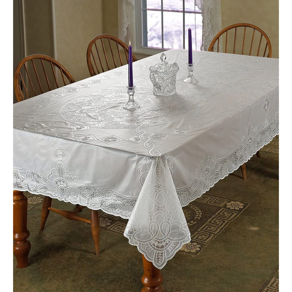 Vinyl Lace Embossed Betenburg Design Tablecloth – ShopBobbys