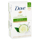 3 of 3:Dove Beauty Bar Soap With Cool Moisture, Cucumber-Green Tea, 4 Ounces, 6-Pack 
