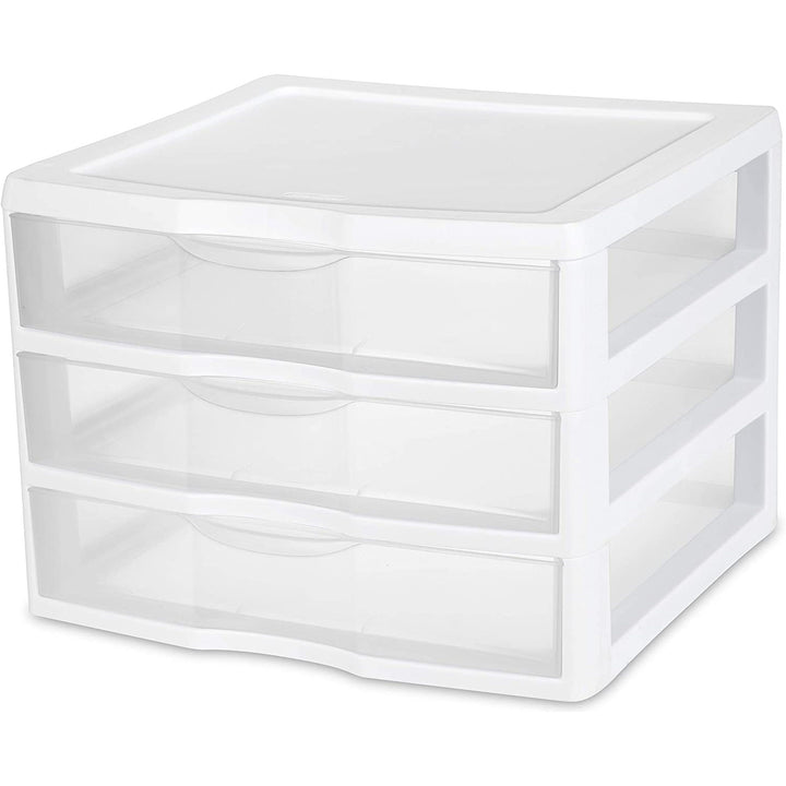 PP Plastic Storage Drawer Cabinet Organizer Storage Box Stackable