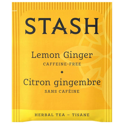 3 of 5:Stash Caffeine Free Lemon Ginger Herbal Tea, 30 Tea Bags 