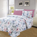 4 of 4:Premium Neutral 4 & 6 Piece Wrinkle-Free Sheet Set, Blooming Haven 