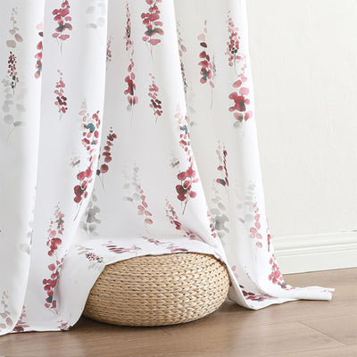 10 of 12:Adela Printed Room Darkening Grommet Window Curtain Panel, 52x84 Inches 