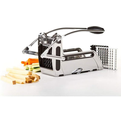 2 of 5:Prepworks Progressive Stainless Steel Deluxe Potato Cutter, Silver 