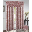 3 of 14:Gina Jacquard Rod Pocket Window Panel and Valance Window Treatment, All Sold Separately 