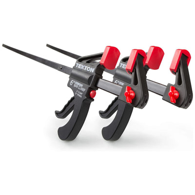 1 of 4:TEKTON 2-Piece Ratchet Clamp Spreader Set, Red-Black, 12x6 Inches 