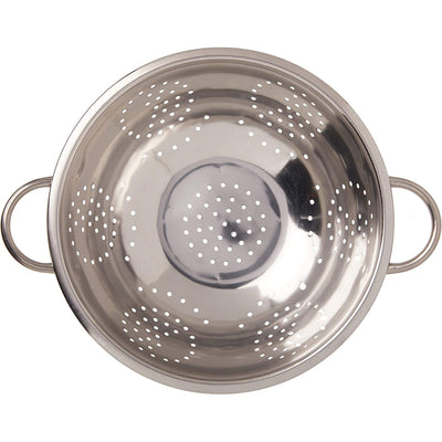 3 of 4:Home Basics Stainless Steel Colander and Strainer, Silver, 5-Quart 