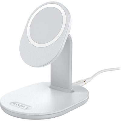 1 of 4:OtterBox Wireless Charging Stand 1.0 for MagSafe, White, 7.5 Watts 