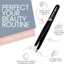 2 of 4:Tweezer Guru Eyebrows & Ingrown Hair Removal for Women, Black 