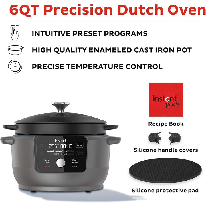 Instant Precision Dutch Oven, cooking, Dutch oven, Target Corporation, Elevate your at-home cooking with the Instant Precision Dutch Oven. Now  available at Target:  By Instant Pot