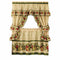 Apple Orchard Cottage Window Curtain Set - 57x24 - Antique