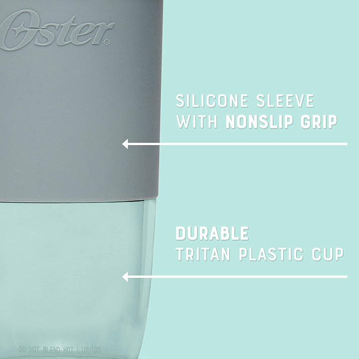 Oster Blend Active Portable Blender with Drinking Lid, USB Chargeable  Personal Blender, Gray Auction