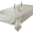 16 of 25:Vinyl Lace Embossed Betenburg Design Tablecloth 