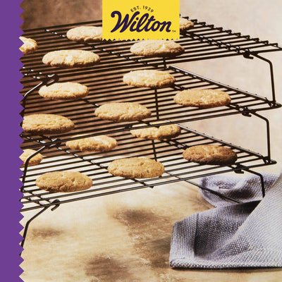2 of 6:Wilton 3-Tier Excelle Elite Stacking Cooling Grid, 9.9x15.9 Inches 