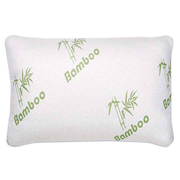 Bamboo Memory Foam Pillow, Standard/Queen
