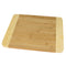 Home Basics Dual Tone Bamboo Cutting Board, Natural, 11.5x13.5 Inches