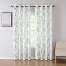 2 of 12:Adela Printed Room Darkening Grommet Window Curtain Panel, 52x84 Inches 