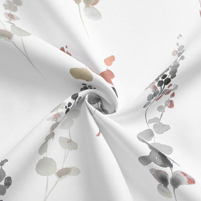 9 of 12:Adela Printed Room Darkening Grommet Window Curtain Panel, 52x84 Inches 