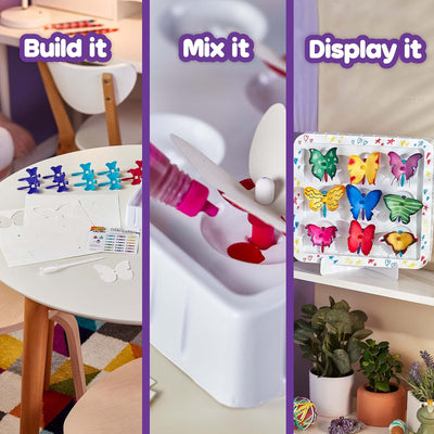 3 of 4:Crayola 60 Piece Paper Butterfly Science Kit, STEAM Toy, Ages 7+ 