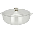 1 of 6:Caldero de aluminio de grado comercial Chef PRO, 13,3 cuartos de galón 