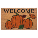 1 of 5:Achim Autumn Foliage Welcome Non-Slip Coir Outdoor Mat, 18x30 Inches 