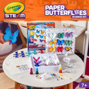 4 of 4:Crayola 60 Piece Paper Butterfly Science Kit, STEAM Toy, Ages 7+ 