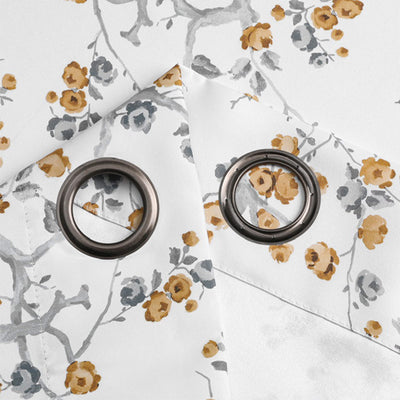 10 of 11:Arlo Printed Room Darkening Grommet Window Curtain Panel, 52x84 Inches 