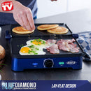 4 of 4:Plaques de cuisson et poêles à griller électriques Blue Diamond Sizzle Deluxe 