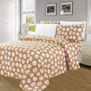 4 of 4:Essentials Neutral 4 & 6 Piece Printed Wrinkle-Free Sheet Set, Whimsy Dots 