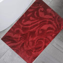 14 of 23:Manchester Scroll Design Non-Slip Soft Bath Rug, 18x30 Inches 