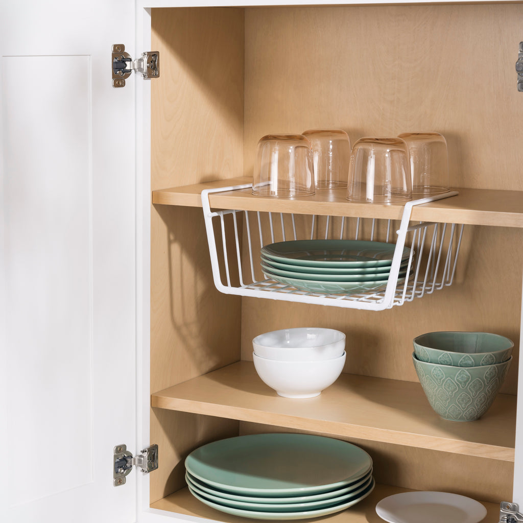 Home Basics Small Under-the-Shelf Basket – ShopBobbys