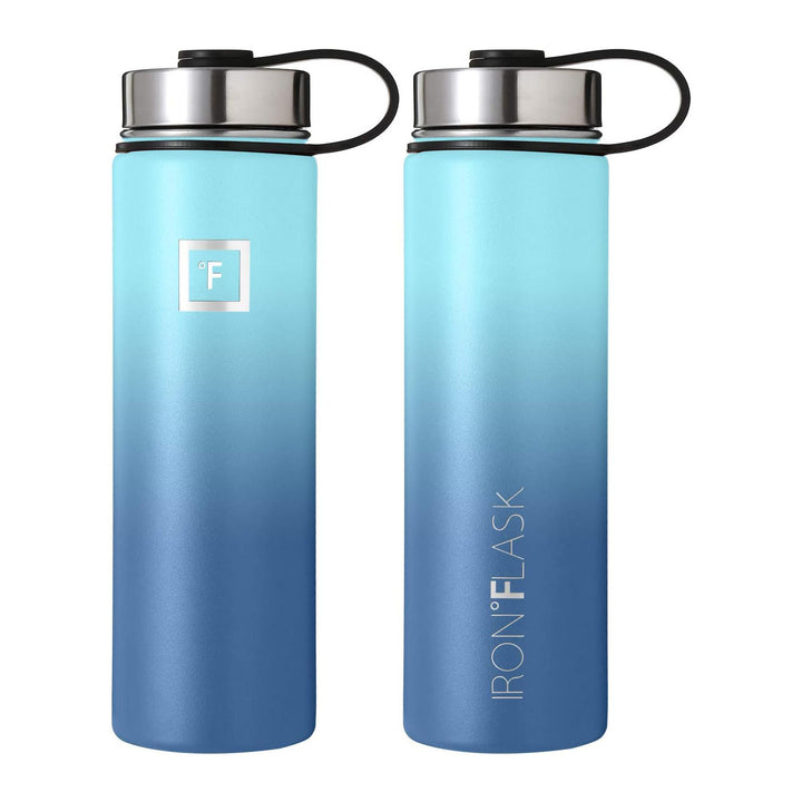 Iron Flask Blue Waves 40 oz Insulated Water Bottle 