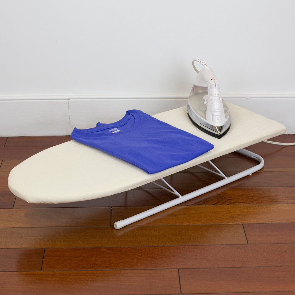 Sunbeam Tabletop Ironing Board with Rest and Cover, 33x12x3.5 Inches