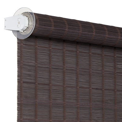 18 of 27:Cordless Bamboo Roller Shades 