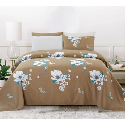 8 of 16:PREMIUS Wyatt Luxurious Wrinkle-Free Microfiber Sheet Set 