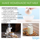 6 of 6:Spigo Reusable and Washable Mesh Produce Bags, 5 Count, 12x14 Inches 