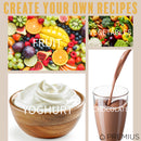 4 of 8:PREMIUS 4 Silicone Ice Pop Maker Mold Set, White, 9.25x2.95x4.52 Inches 