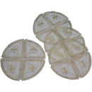 1 of 21:Blossom Embroidered Vintage Lace Design Table Runner 