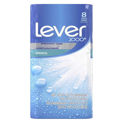 1 of 9:Lever 2000 Feel Refreshingly Clean Body & Bar Soap Original, 4 Ounces 