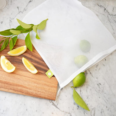 4 of 5:Flip & Tumble Reusable Produce Mesh Bags, Natural, 12x14 Inches 