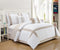 Barrington Oversized 5-piece Reversible Comforter Set, Beige