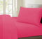 Allessia Wrinkle Free Super Soft Sheet Set, Hot Pink