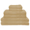 Premius Premium 6-Piece Combed Cotton Bath Towel Set, Linen