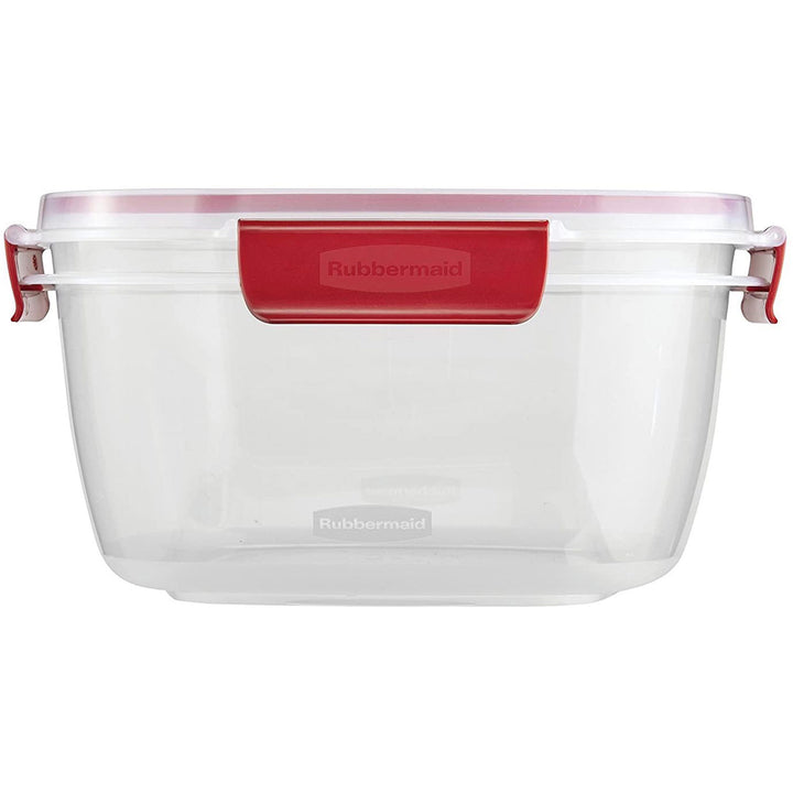 Rubbermaid Easy Find Lid Square 14-Cup Food Storage Container, Red (Pack of  3)