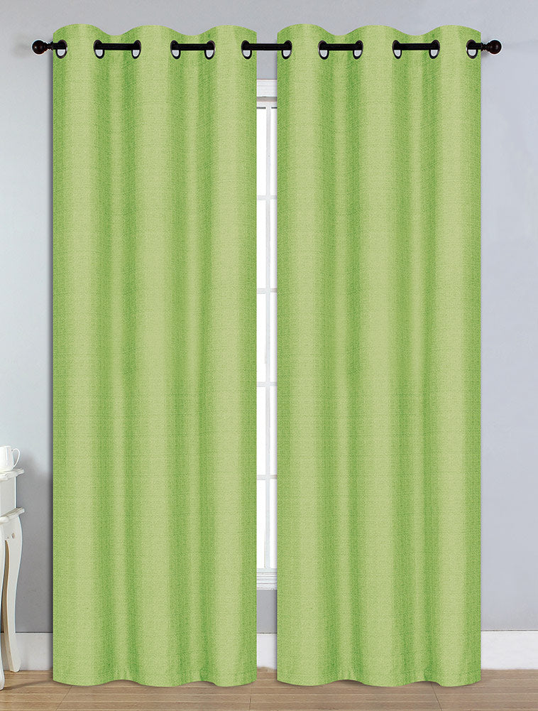 Peyton Blackout Curtain With Foam Backing, Sage, 54x84 Inches