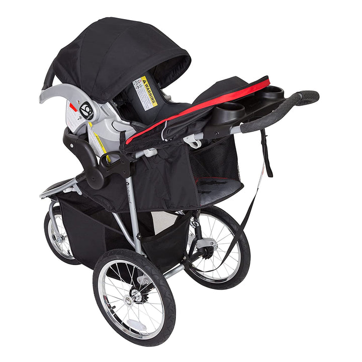 baby trend red and black stroller Baby Trend Cityscape Jogger Stroller, Jolt Red – ShopBobbys