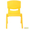 JOON Stackable Plastic Kids Learning Chairs, Yellow, 20.5x12.75X11 Inches, 2-Pack (Pack of 2)