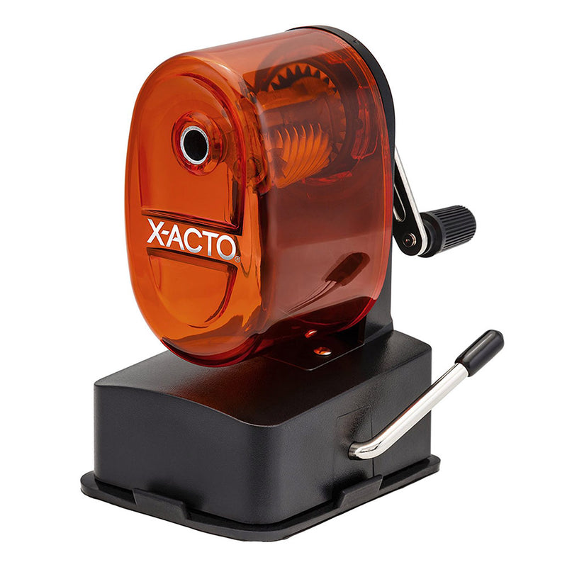 X-Acto Bulldog Vacuum Mount Manual Pencil Sharpener, Colors May Vary